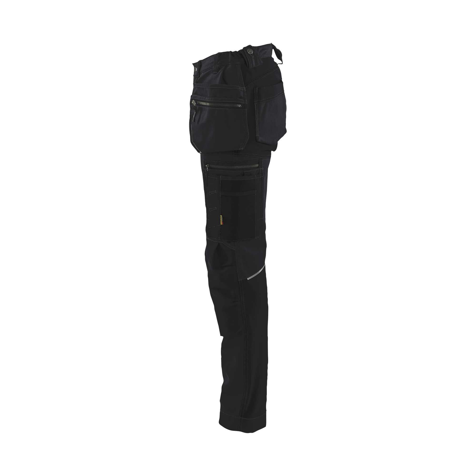 BLAKLADER 71301370 Women's Craftsman Trousers with Stretch Work Trousers Women - 100% Cotton